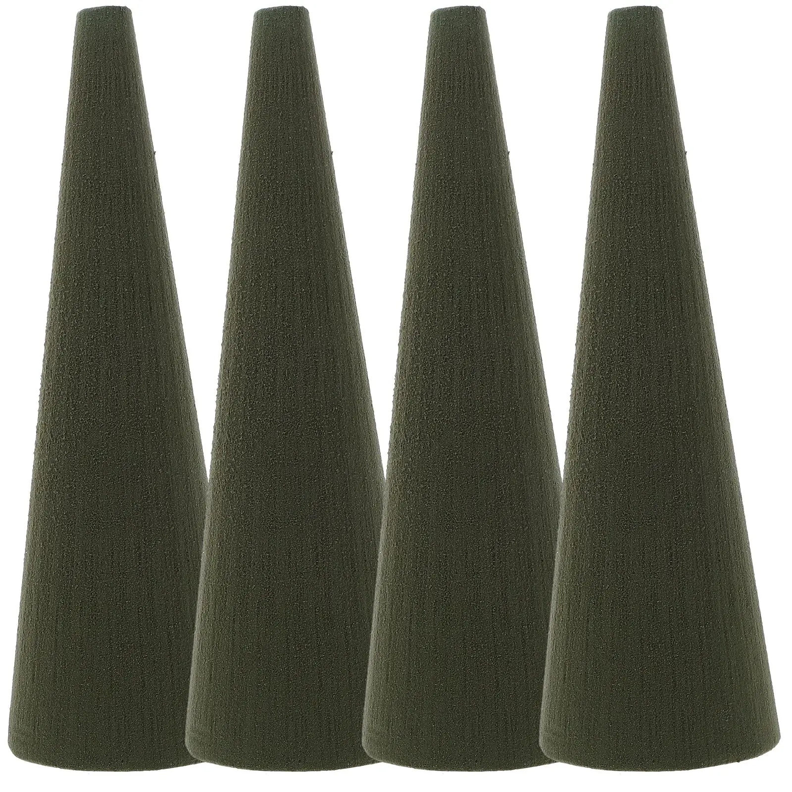 

4pcs Flower Muds Christmas Tree Cone Shape Flower Mud DIY Cone Shape Flower Arrangement Material multiuse Christmas party decor