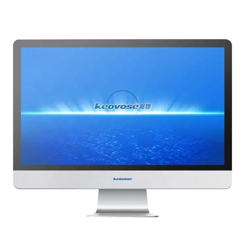 كمبيوتر مكتبي الكل في واحد مقاس 18.5 بوصة يعمل باللمس Core I3 I5 I7 AIO SSD 128G 256G 512G DDR3 RAM للألعاب التجارية لوحة TN EU AU