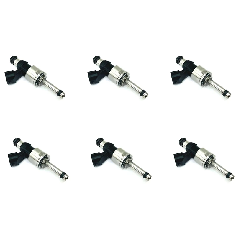 6X Auto Parts Fuel Injector Nozzle 23250-24010 2325024010 For Toyota Corolla 2.0L