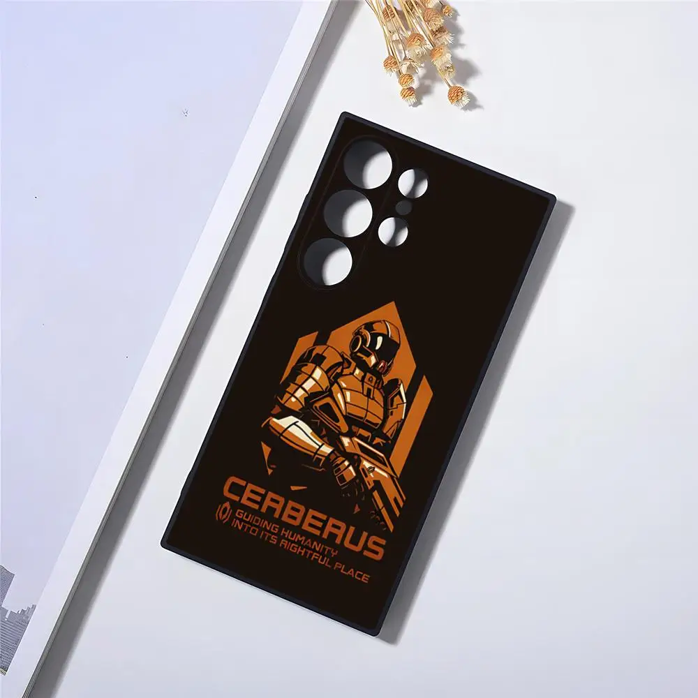 N7 Mass Effect Phone Case for S23 Fe Samsung S24 Ultra S22 S20 S21 Plus Galaxy A54 A34 A24 A53 Note 20 Back Cover