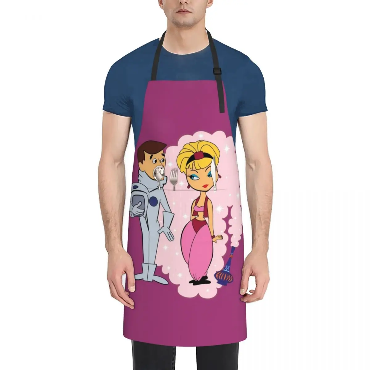 

I Dream of Jeannie 7 Apron kitchen item Men'ss professional kitchen Apron