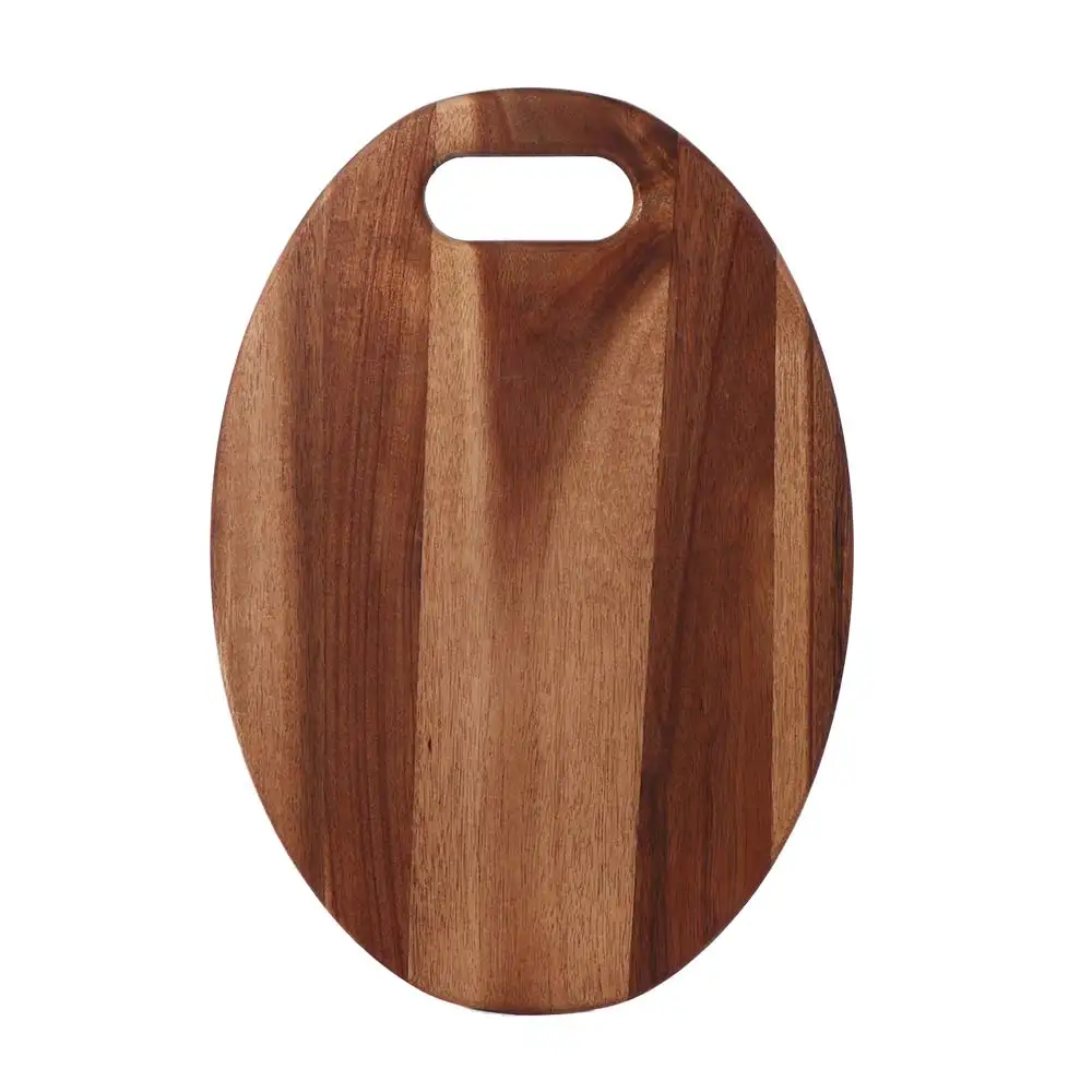 

Snack Plate Hangable Wooden Chopping Blocks Exquisite Natural Pizza Tray Solid Wood Convenient Cheese Board Dining Room