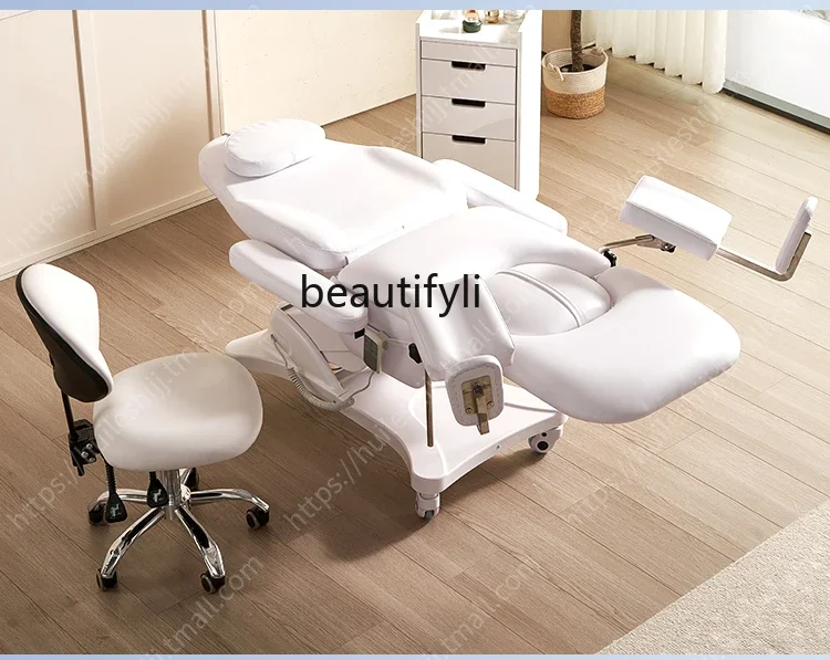 

Electric Lifting Gynecological Examining Table Private Care Multifunctional Confinement Washing Bed