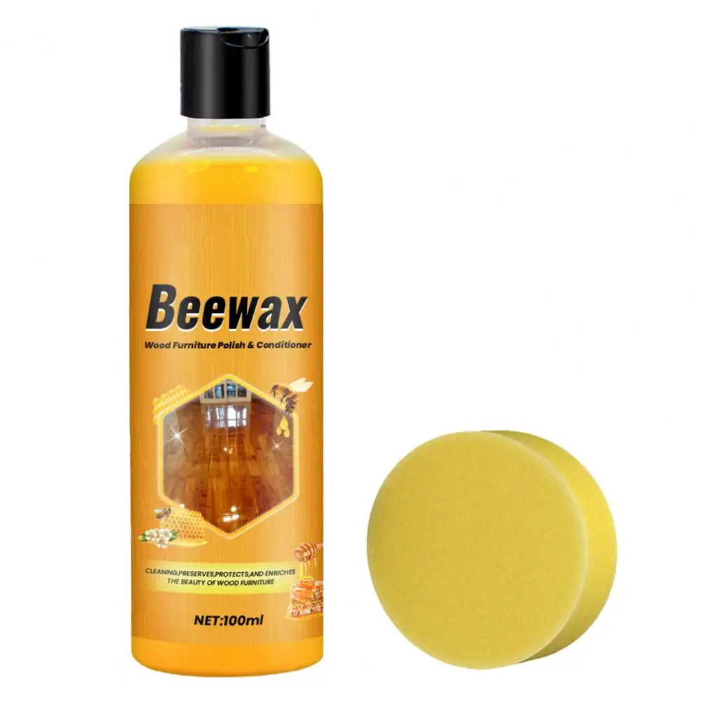 Furniture Restoration Spray Moisture-resistant Furniture Polish Beeswax Spray Furniture Polish Natural Enhancer for Wooden