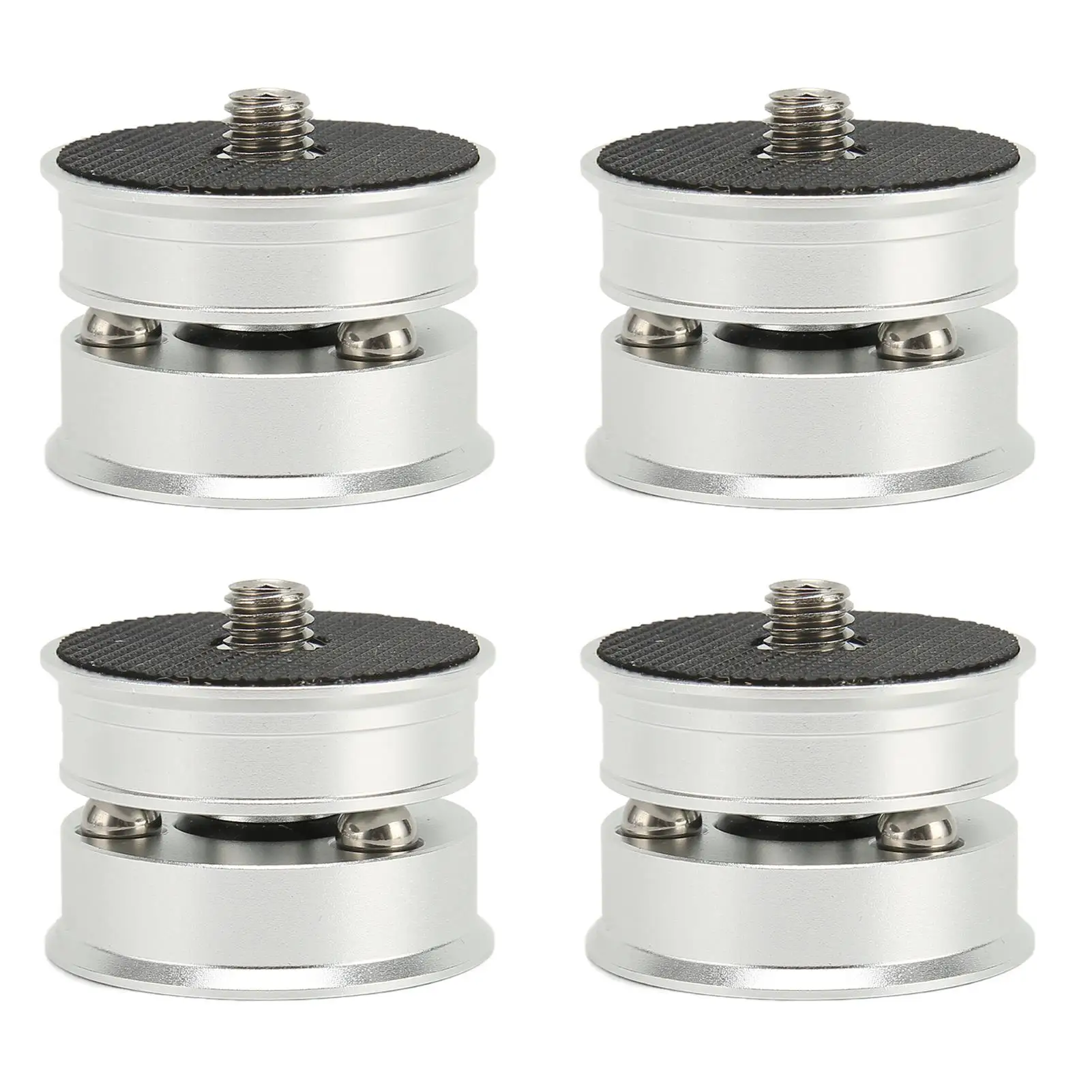 4pcs SP3924S Isolation Feet Pads w/ Steel Ball for HiFi Turntable, CD DVD & Amplifier