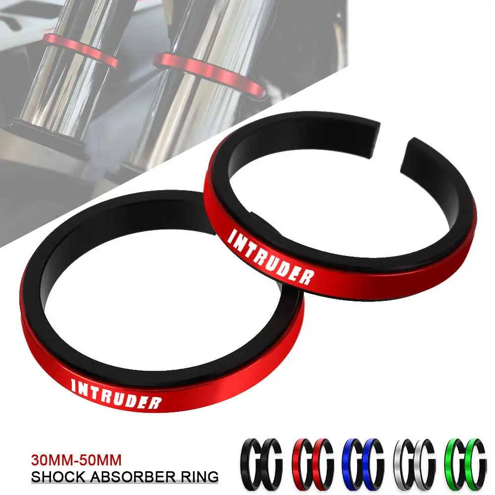 

FOR SUZUKI INTRUDER 1500 800 Front Fork Suspension Expandable Shock Absorber Auxiliary Adjustment Rings 30-39MM And 40-51MM