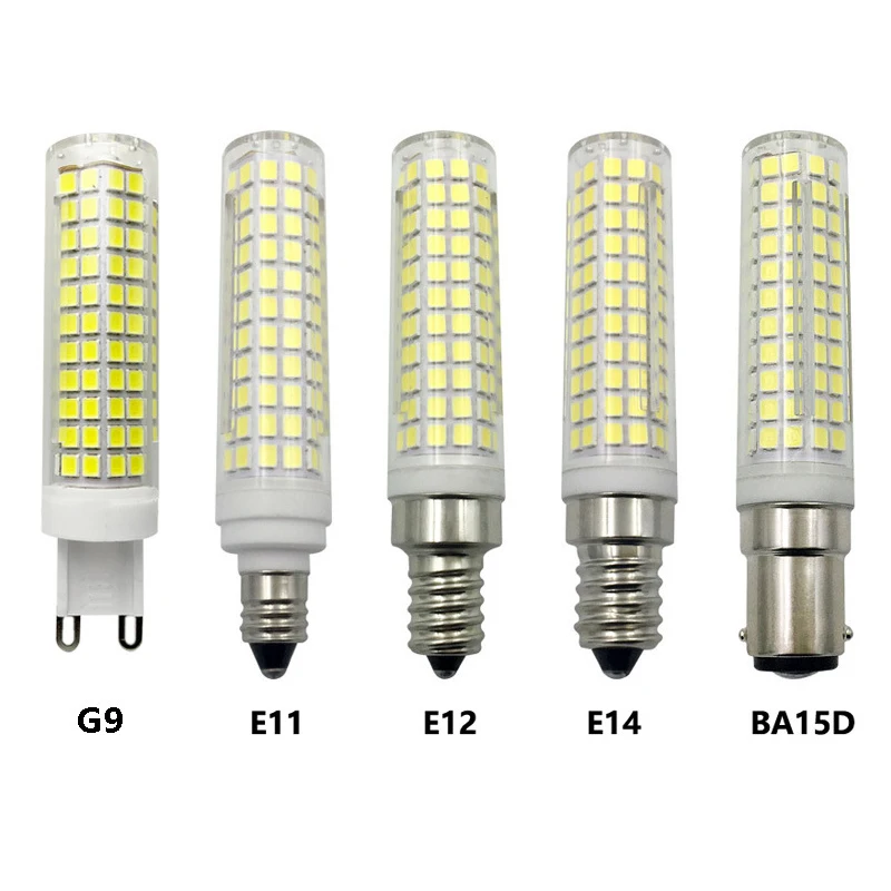 Dimmable LED Bulbs 15W 136LEDs G9 Corn Light Nan Mini Bulb 220V Cool Warm White 2835 Smd For Home Lighting Decorative Living