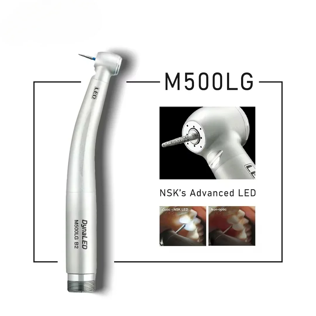 M500LG DynaLED Turbine Handpieces Dentals High Speed Handpiece Dentist Tool Dentistry LED Handpiece Dentista Hand Piece