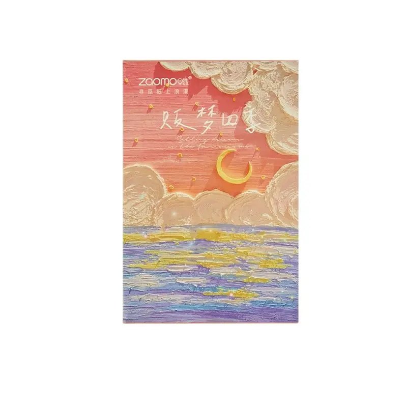 30 Pcs/Set Four Seasons Whispering Series Postcard Fantasy INS Style Oil Painting Greeting Message Cards Xmas Gift Card