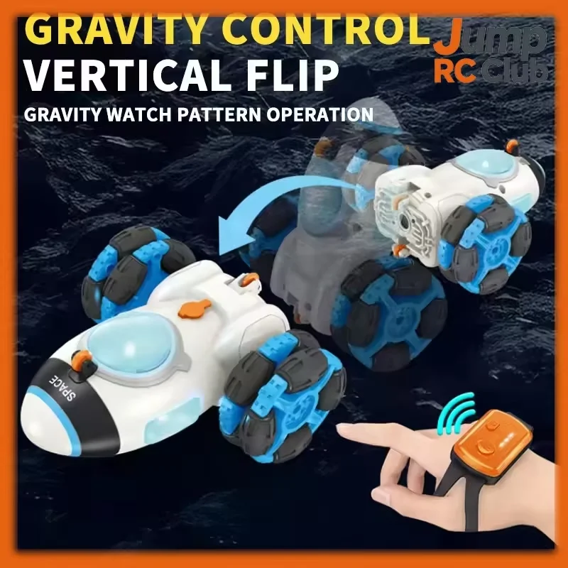Gesture Sensing Rocket RC Car Stunt Double Wheel Drift Remote Control Toy Car for Kids Boys Birthday Gift Indoor Outdoor Game
