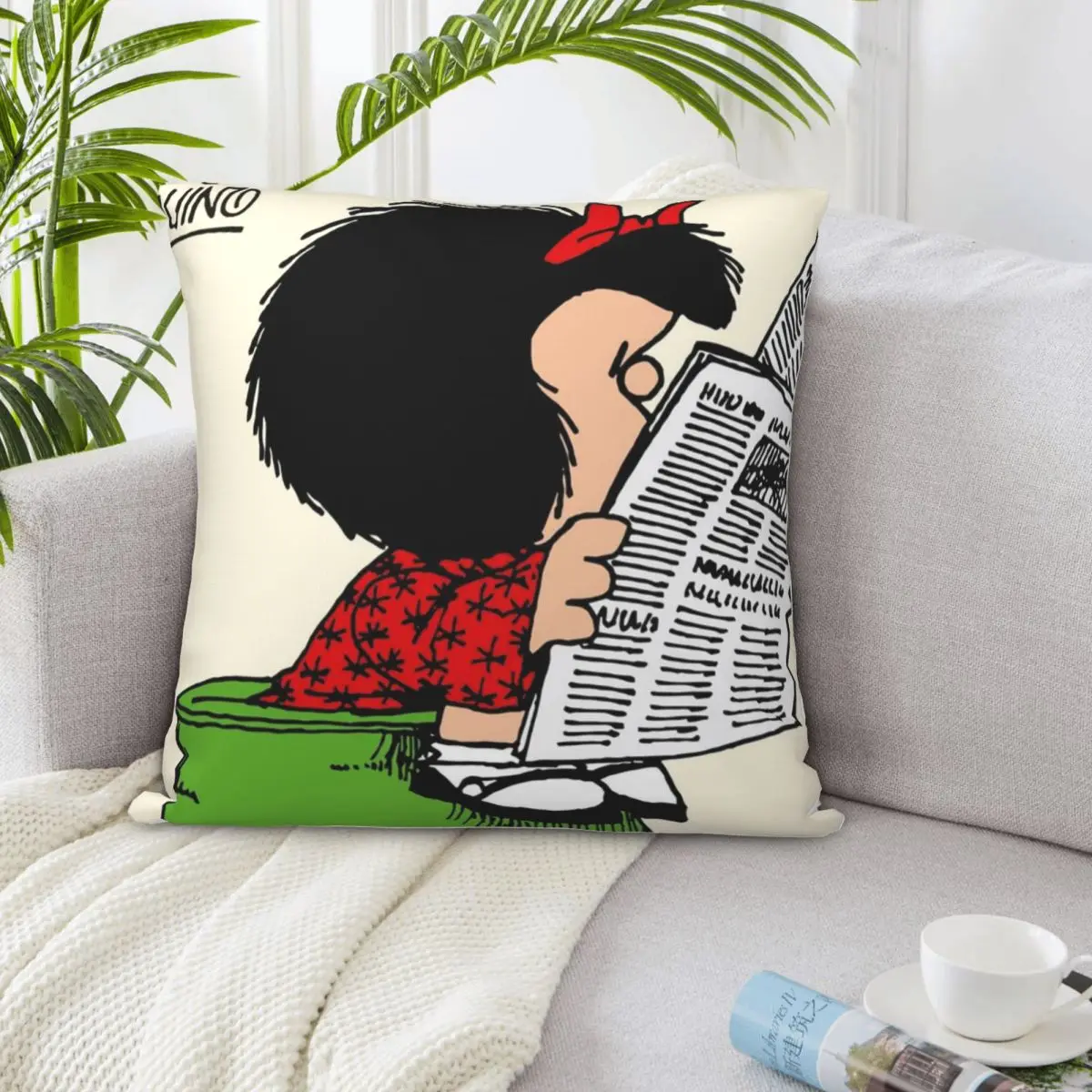 

Mafalda 001836, чехол для подушек для домашнего декора, декоративная подушка, наволочка Dakimakura, наволочка