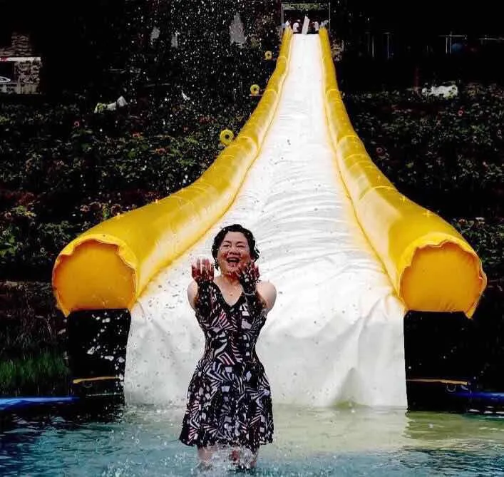 

Промо индивидуальные горячие продажи Water City Slip N Slide для взрослых и детей