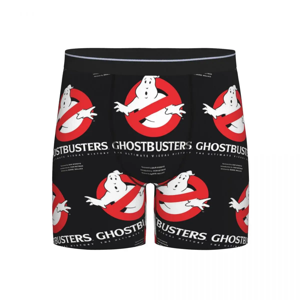 

Long Boxer Underpants Shorts Movie Ghostbusters Panties Men's Breathable Underwear for Homme Man Boyfriend Gift