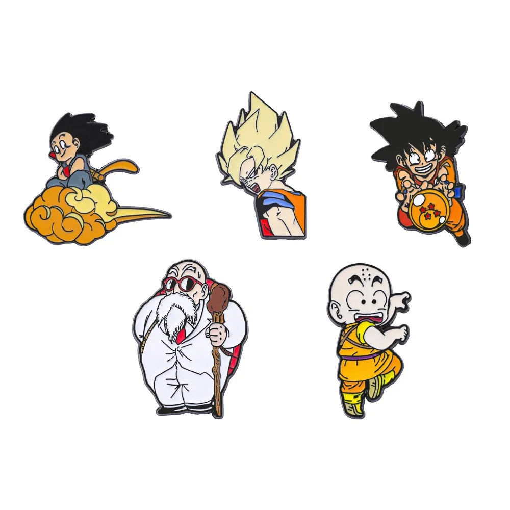 Anime Pins Anime Classic Popular Enamel Badges Metal Pins Accessories for Clothes and Backpacks Gifts for Friends