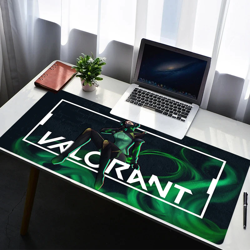 

Mouse Pad PC Non Slip Rubber Mousepad Laptop Gamer Cabinet Keyboard Pad Office Computer Gaming Desk V-valorant Viper Mouse Mat