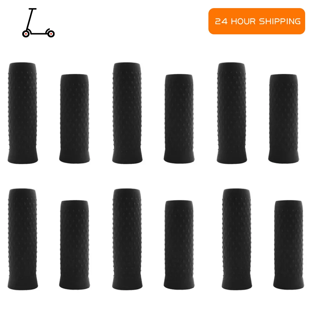 

6 Pairs Silicone Anti-slip Handlebar Grip Cover Electric Scooter Accessories Durable Handle Bar Case For Ninebot MAX G30 G30D
