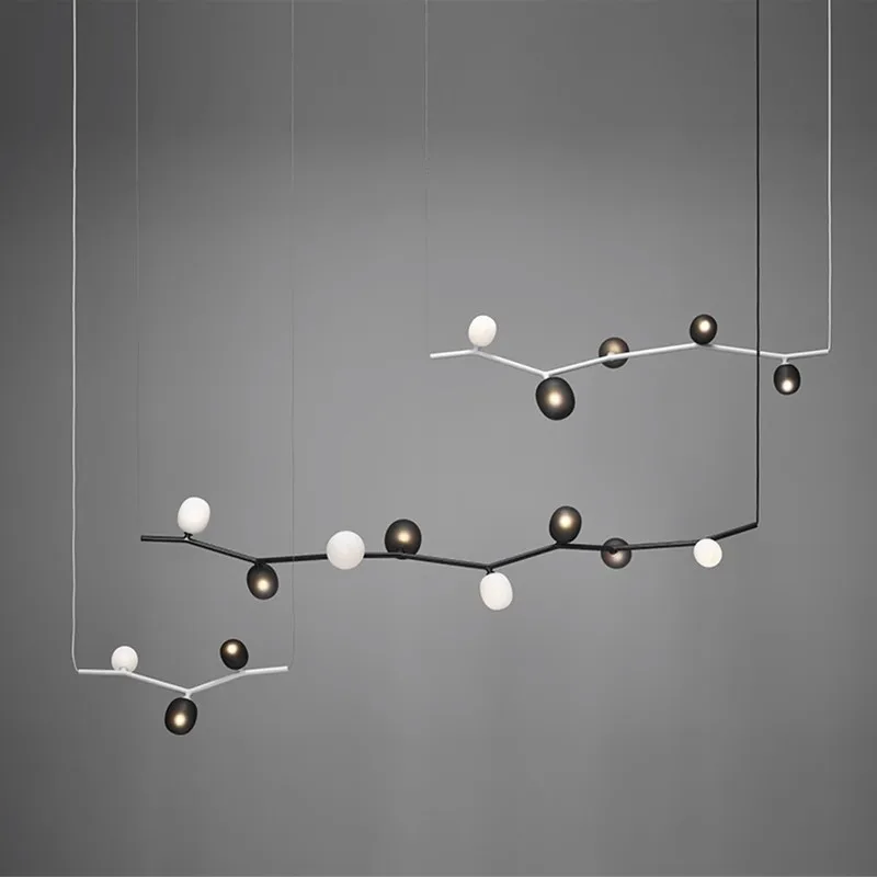 الشمال الحد الأدنى فرع الزجاج اللبلاب مصباح أرضي غرفة المعيشة الحديثة أريكة غرفة نوم السرير دراسة الإقامة المنزلية لمبة مكتب G9 LED لمبة #3