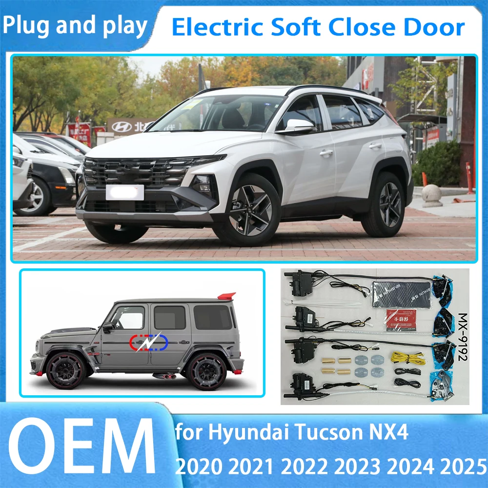 

for Hyundai Tucson NX4 2020-2025 OEM Car Soft Close Door System Automatic Electric Auto Pull Power Latch Power Closing
