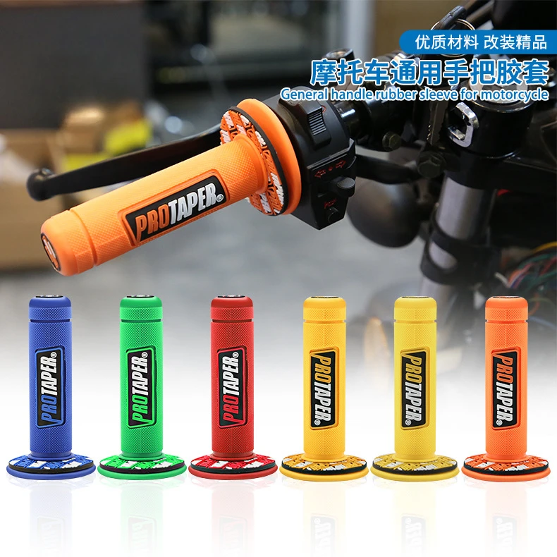 

Motorcycle Handlebar Grip Gel Brake Handle Rubber For 7/8" Handlebar Rubber Gel Hand Grips Dirt Pit Bike Motocross