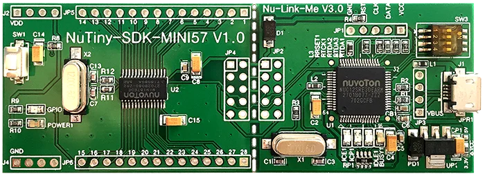 

NuTiny-SDK-Mini57 development board ARM Cortex-M microcontroller