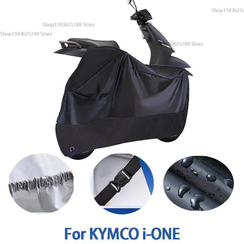 

Полные чехлы для мотоциклов KYMCO I-ONE, автомобильные чехлы на открытом воздухе, защита от солнца, пыли, без ушей, утолщенные оксфордские чехлы, аксессуары