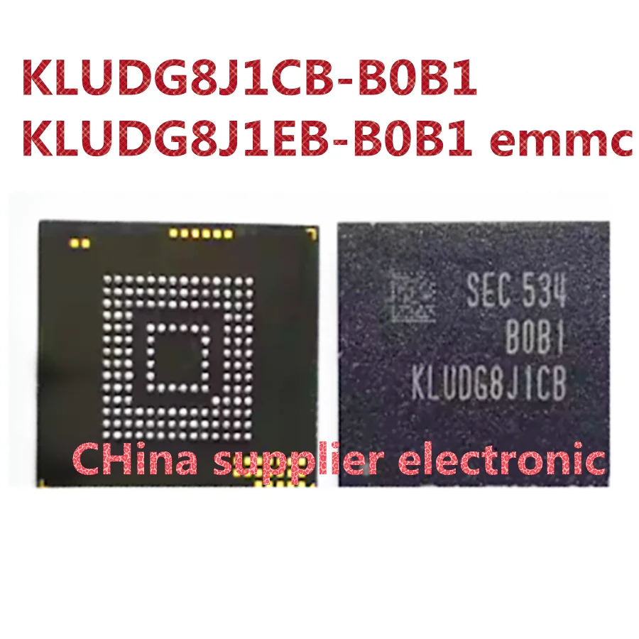 

KLUDG8J1CB-B0B1 KLUDG8J1EB-B0B1 153 ball UFS128G suitable for Xiaomi 5 note2 font second-hand planted ball