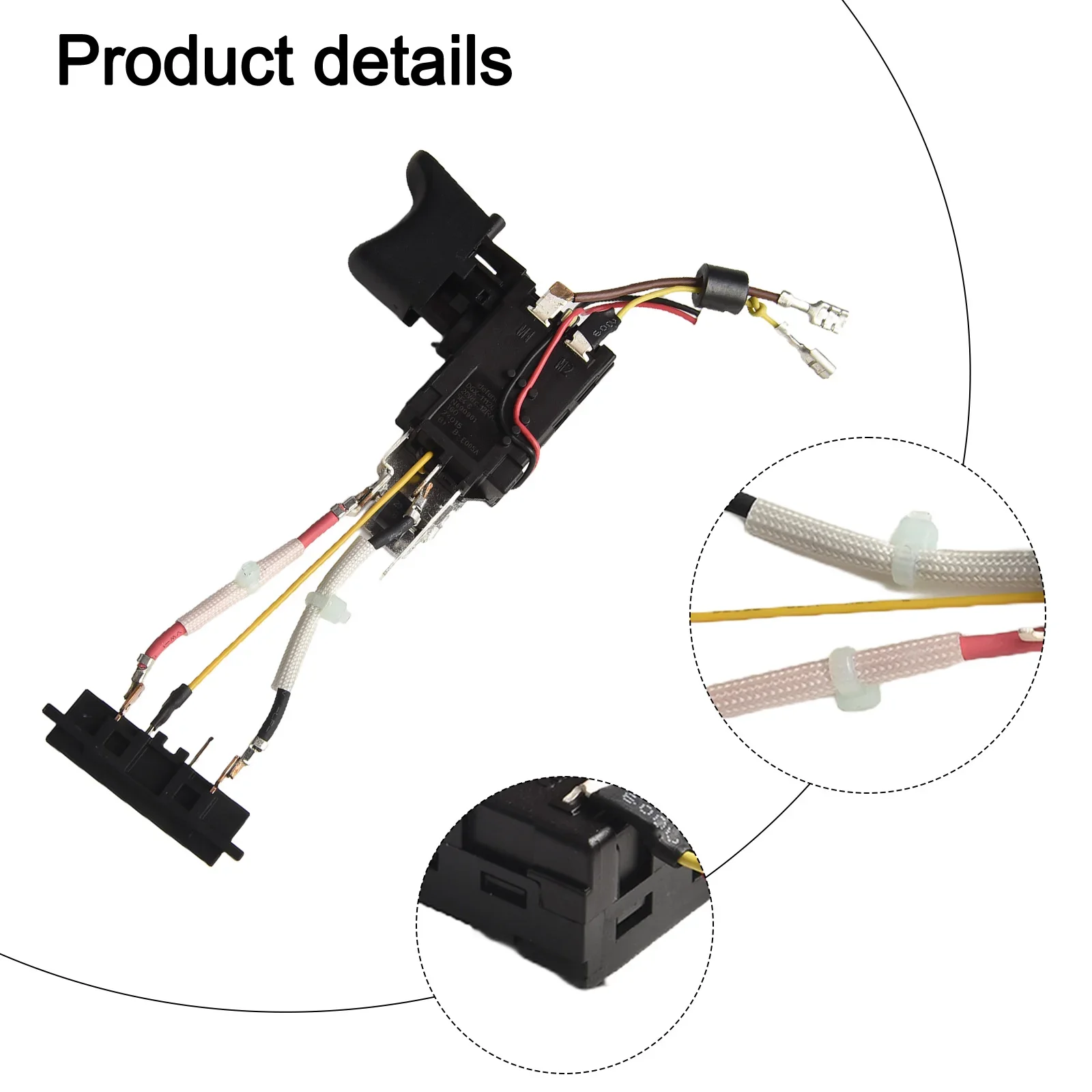 Drill SWITCH 16A 20 V 5.39 X 3.62 X 3.31 Inches Black Fit DCF880 For N359999 N268389 N084669 N860998 Brand New