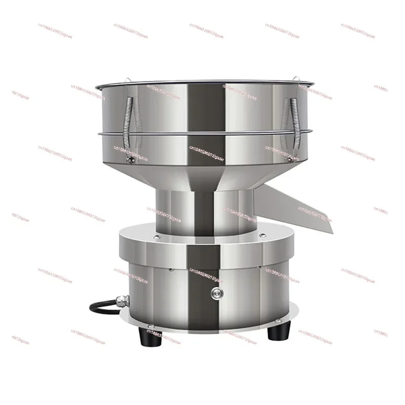 Small Stainless Steel Screening Machine Spraying Traditional Medicine Flour Electric Sieve Powder Machine Vibrating Sieve