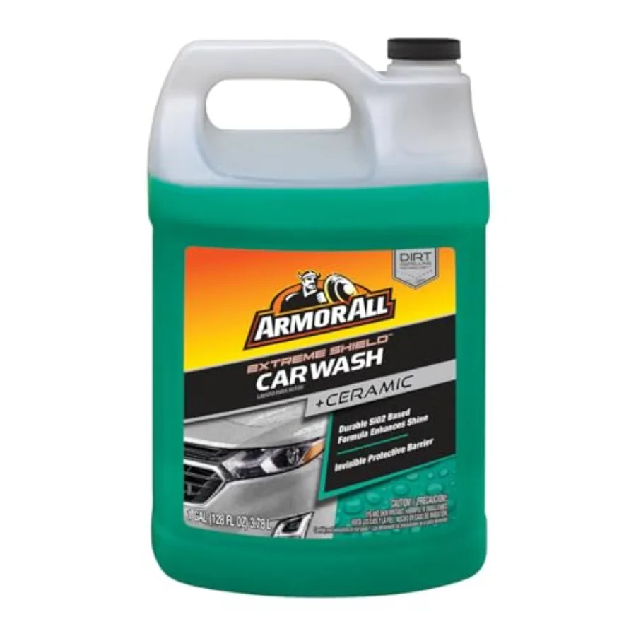 

Armor All Ceramic Foaming Car Wash Soap with Extreme Shield, 1 Gallon, 128 Fl Oz Pack of 1