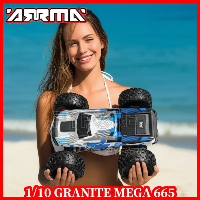 

ARRMA GRANITE 665 ARA4202V4 4X4 remote control car BRUSHED 1/10 Electric Remote Control Car RC Truck Children's Toys rc crawle