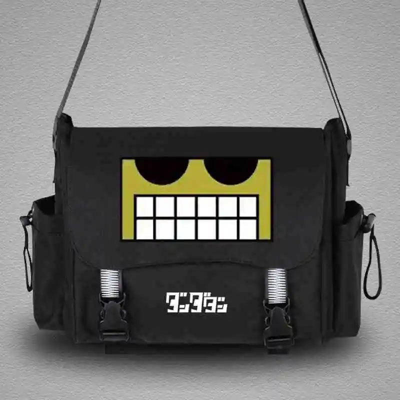 Anime DAN DA DAN Ayase Momo Shiratori Aira Black Shoulder Bag Dandadan Cosplay Men Women Schoolbag Cross Body Messenger Bag NEW