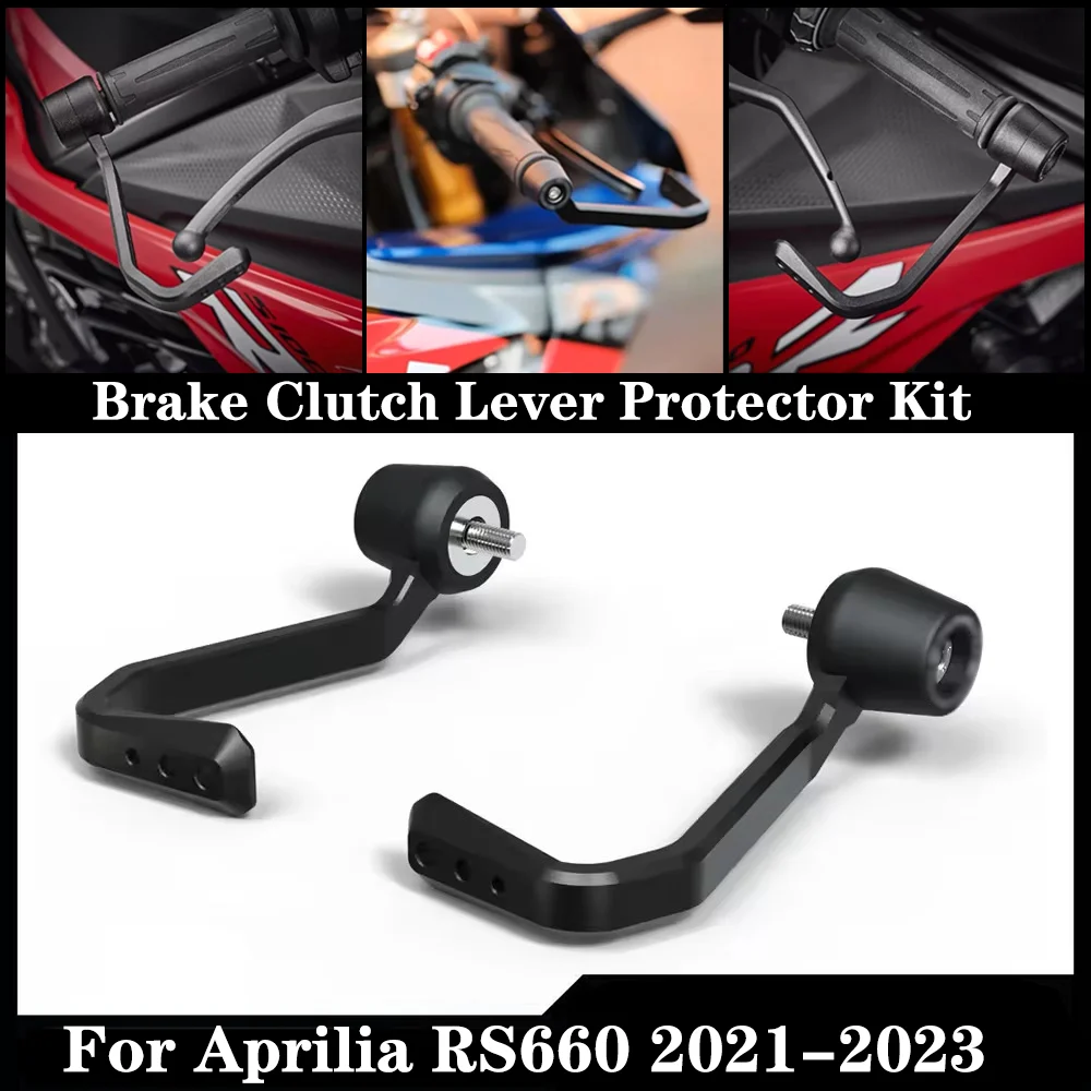 

For Aprilia RS660 2021-2023 Motorcycle Accessories Handlebar Grips Brake Clutch Levers Guard Protector Kit