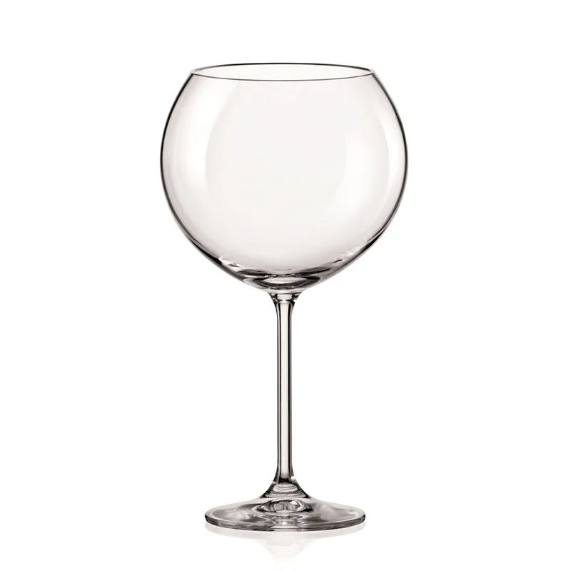 Lead-free crystal high-value red wine glass luxury simple high-end red wine glass goblet wine set