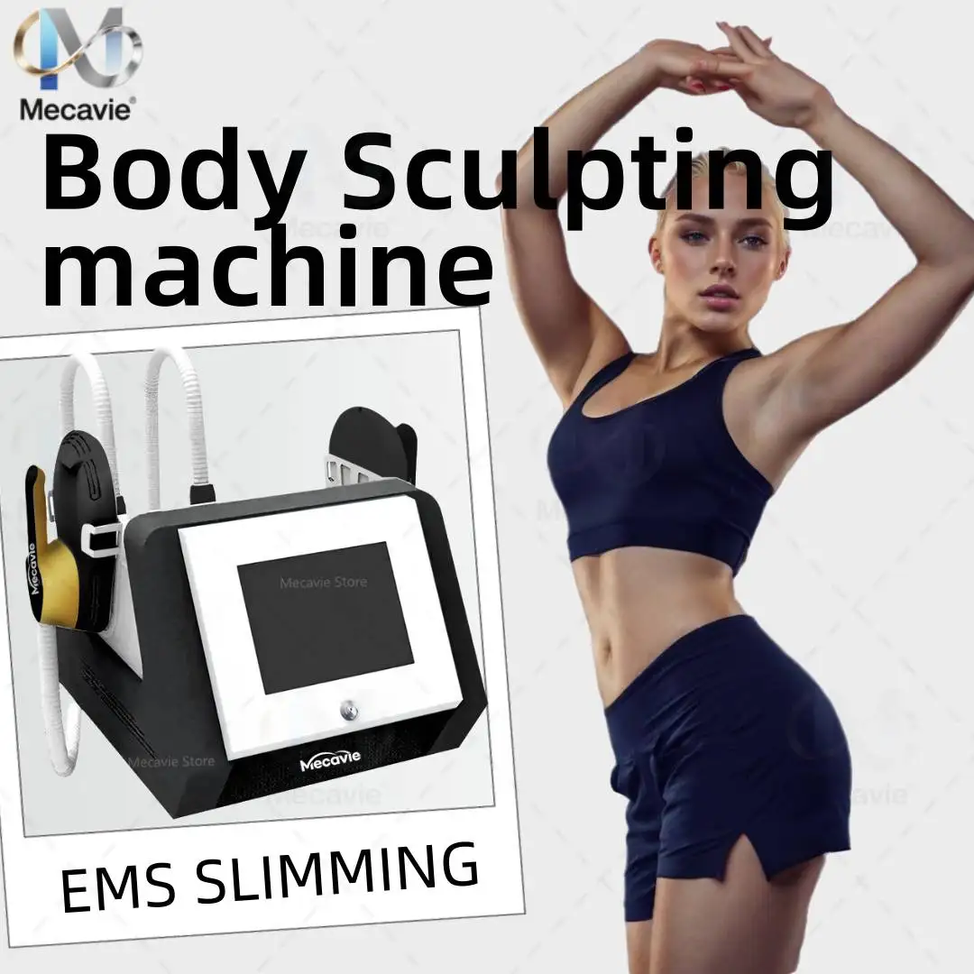

2025 Portable 2 Handles RF EMT Muscle Building Body Beauty Contouring Weight Loss Fat Burning Device Electromagnetic