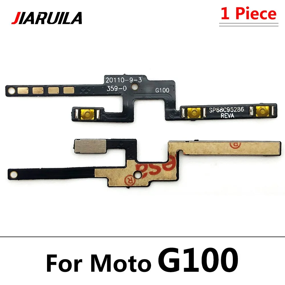 Power on off Volume Key Button Flex Cable For Motorola Moto G10 G20 G30 G100 G200 G50 G60 G60s G31 G51 G71 G22 G32 G52 G62 5G