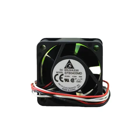 DELTA 더블 볼 스위치 CPU 팬, EFB0405MD, 4cm 4020, 5V, 0.24A, 40x40x20mm, 신제품