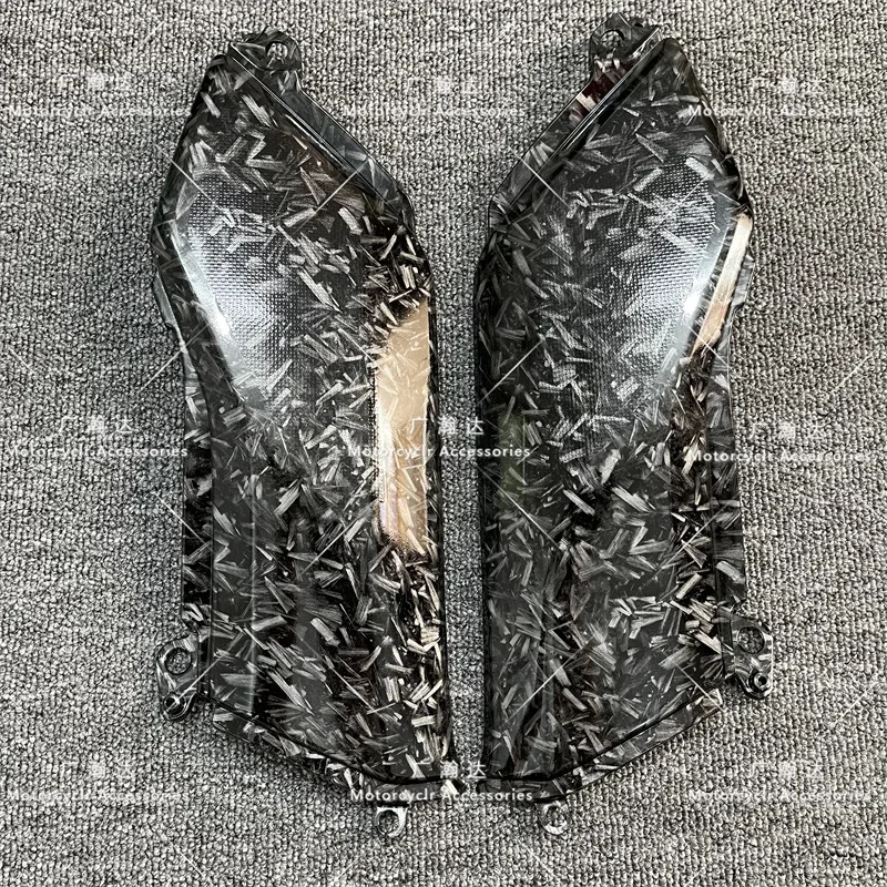 تنطبق هدية اللوحة السفلية لخزان وقود الدراجة النارية على هدية ألياف الكربون Kawasaki Z900 2017 2018 2019 2021 2022 #6