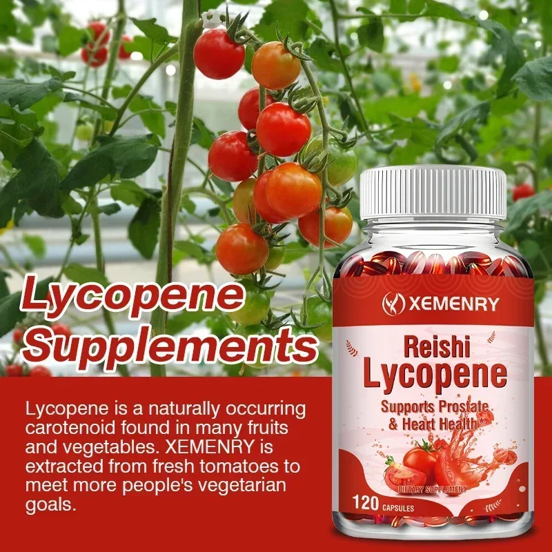 Lycopeen - Prostaatgezondheid, hart- en cardiovasculaire systeem, huidverzorging en schoonheid, antioxidant