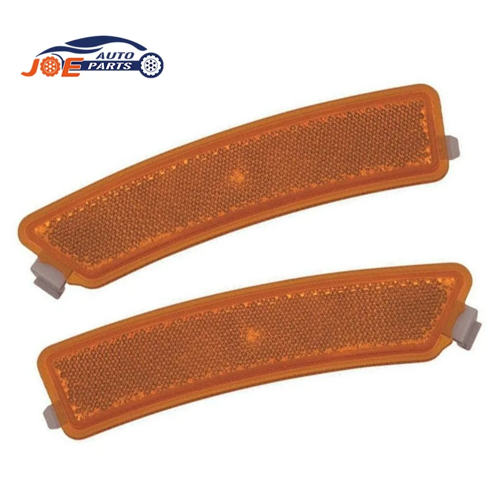 DP5Z13A565F DP5Z13A565E ضوء الموضع 1 مجموعة المصد الأمامي الأيسر والأيمن الجانب ماركر عاكس مصباح لينكولن MKZ 2013-2016 #1