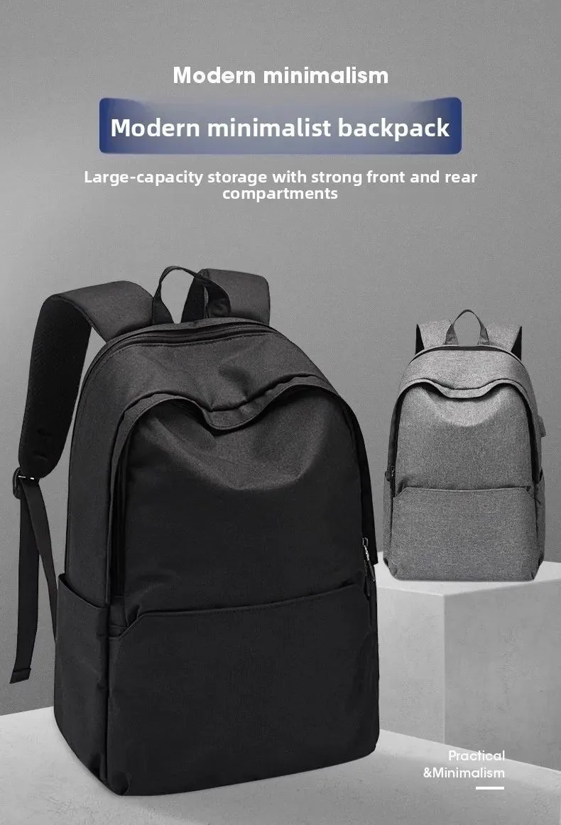 

EHOZV ex Faionable Travel Busin Bapa Large Capaci Dual Adjustable Straps Anti Theft Zipper Casual mat S...