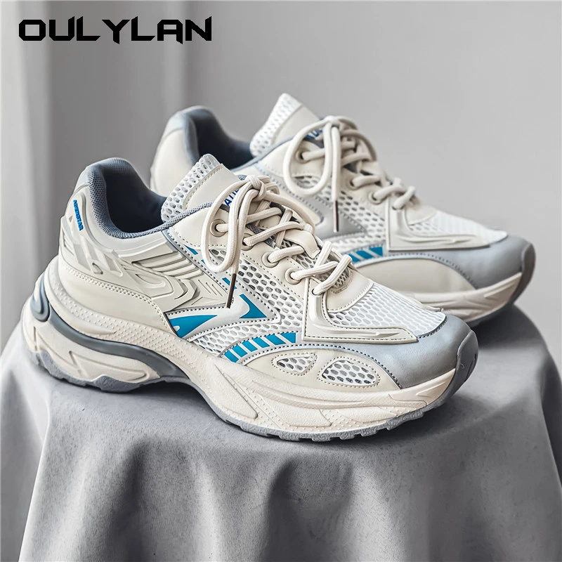 Male Sneakers Simple Men's Casual Shoes Spring Outdoor Non-slip Mens Shoes  Breathable Man Running Shoes Men's Run Sneaker