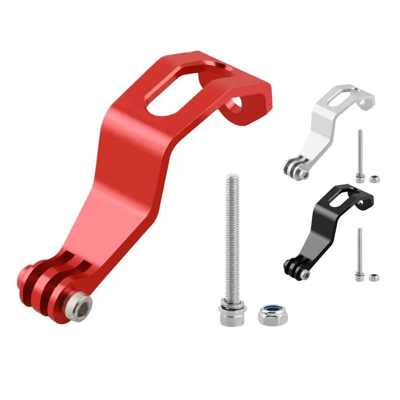 Bicycle Front Light Mount Bracket Aluminum Alloy Bike Headlight Mount Fork Mount Multi angle install