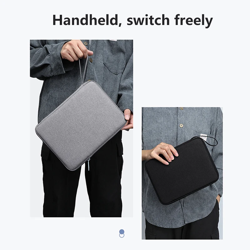 Laptop Sleeve Bag para Macbook, iPad Pro, Lenovo, Thinkpad, HP, Dell, Notebook, Case protetora, 12,9 polegadas