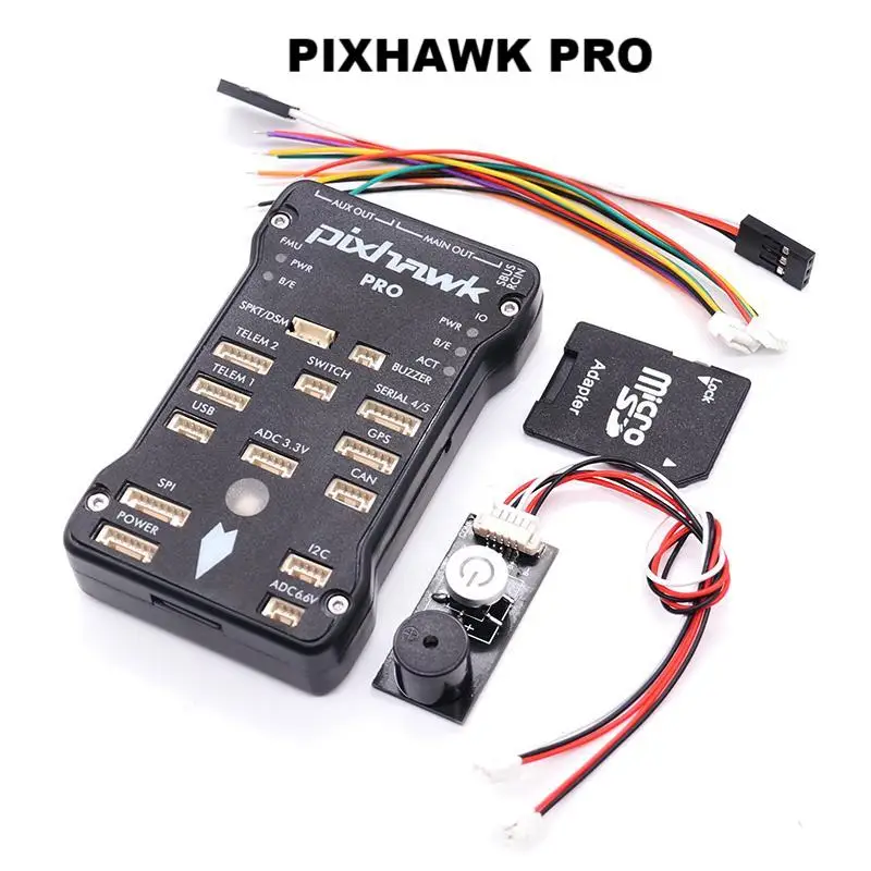 Pixhawk PRO PX4 PIX 32 Bit Flight Controller with 4G SD Card Safety Button Autopilot RC Quadcopter Ardupilot ArduPlane ArduRover