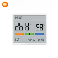 DUKA Atuman 3.67 Inch LCD Electronic Digital Temperature Humidity Meter Clock Home Indoor Thermometer Hygrometer Weather Station