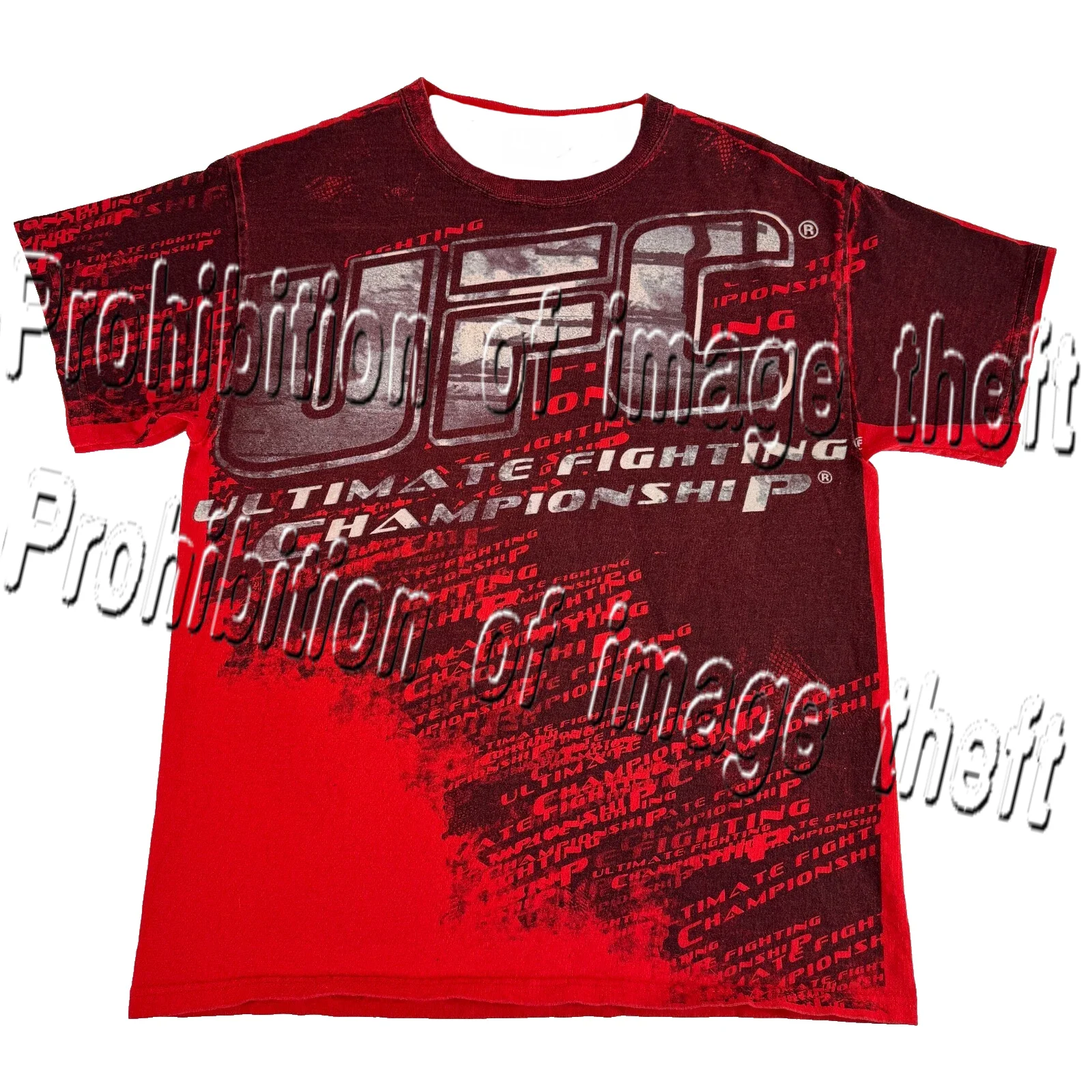 

Trendy UFC Boxing Fighting Short Sleeve Combat Training Soft Skin Friendly 3D Adult Children's Sports Quick Drying Short Sleeve