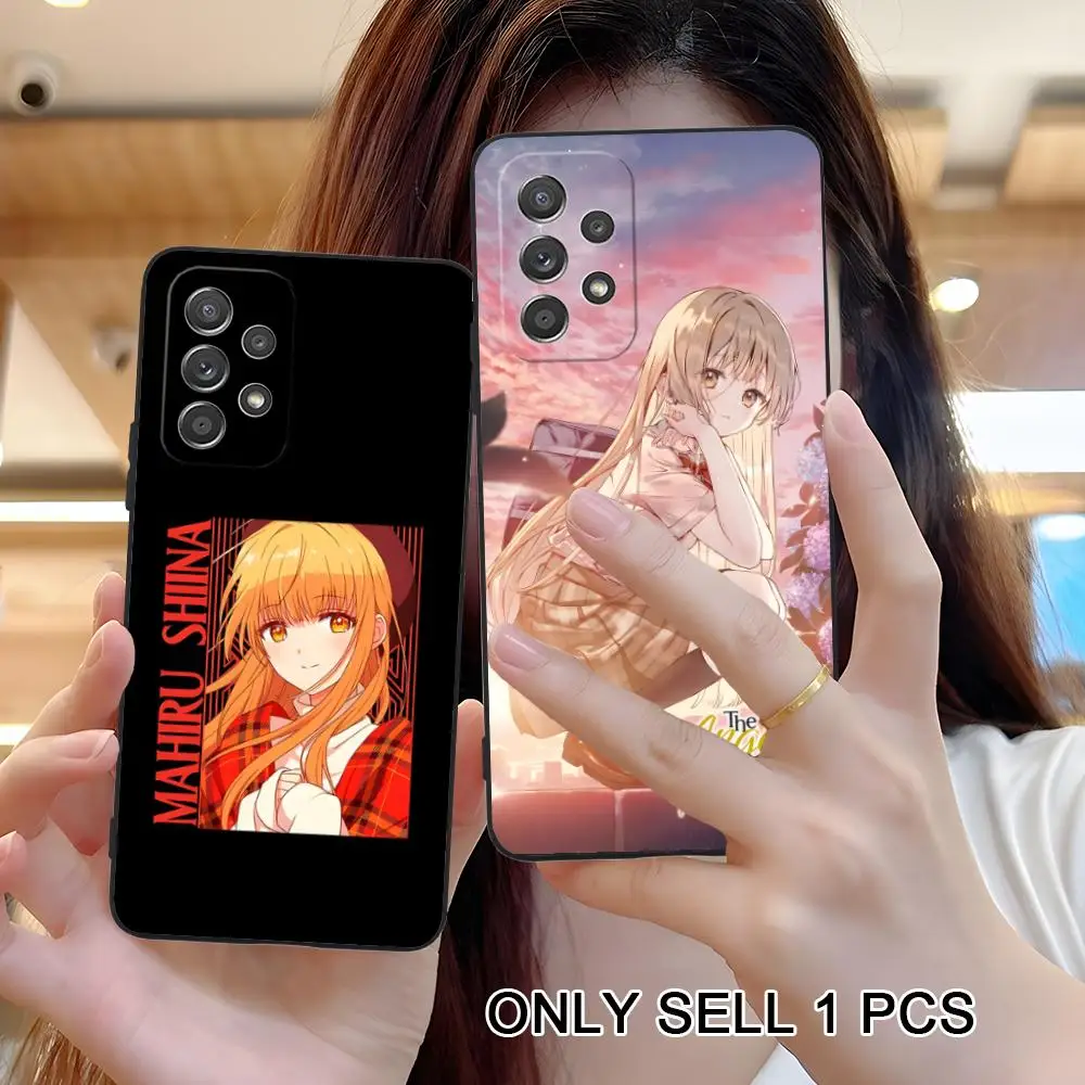 Angel Mahiru Shina Phone Case for Samsung Galaxy A57 56 55 54 53 52 51 37 36 35 34 33 32 31 5G Soft TPU Shockproof Cover