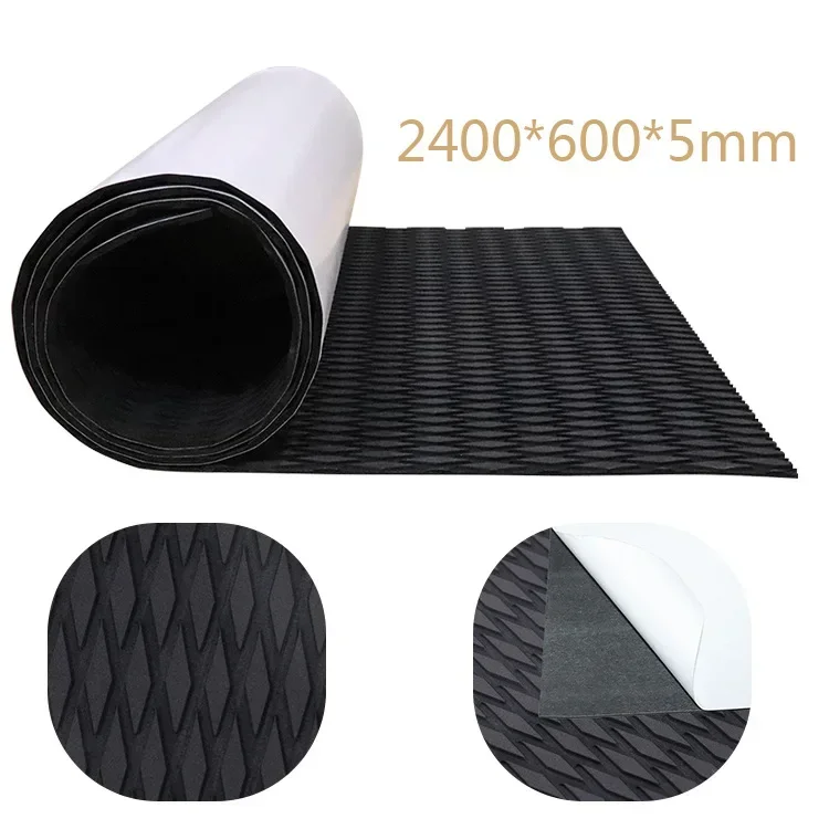 

Прочный противоскользящий коврик из пены EVA 2400x600x5 мм для серфбордов, гидроциклов, SUP-досок, лодок и водного транспорта