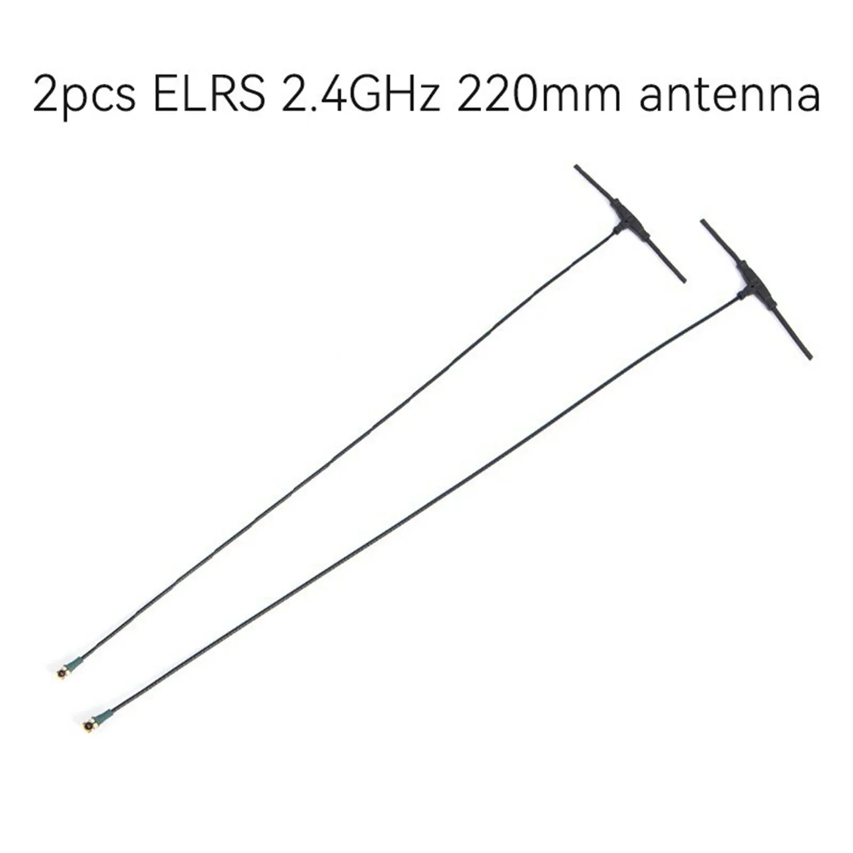 2PCS ELRS 2.4GHz Antennes 220mm Hoge Snelheid Transmissie Antennes voor FPV Afstandsbediening Vliegtuigen Modellen C