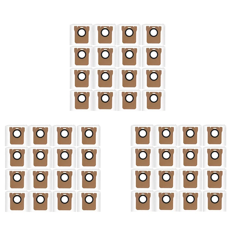 SANQ 48X Staubbeutel Für Dreame L10S Ultra S10 S10 Pro Für XIAOMI Mijia Omni X10 + Roboter Staubsauger Zubehör müll Tasche